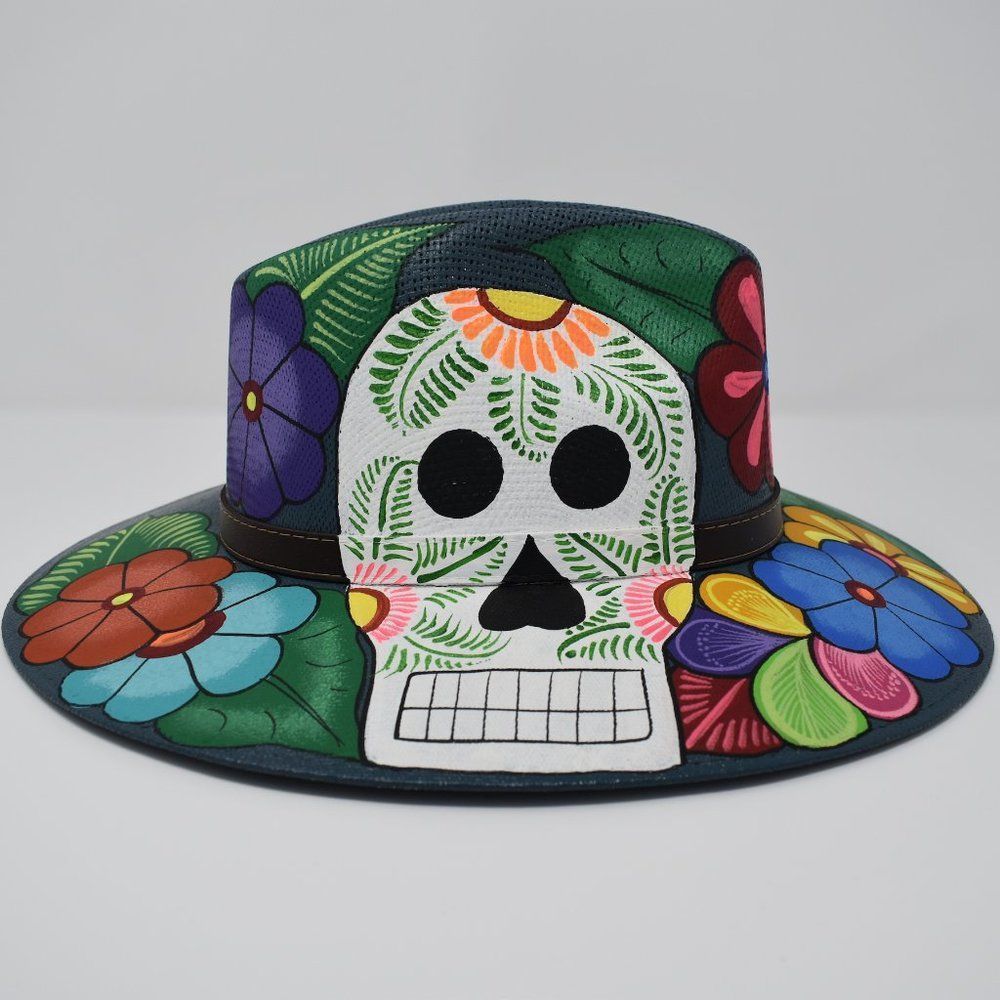 Hand-Painted Sombreros Mexican Sun Hats